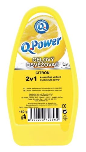 Q-Power gelov� osv�ova� Citron 2v1 150g Q-Power gelov� osv�ova� Citron 2v1 150g